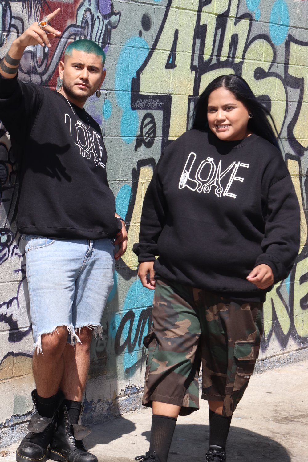 Logo crewneck sweater 