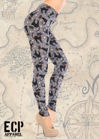 Image 1 of “Midnight Cats” Butter Soft Leggings