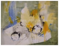 Image 1 of Still life in yellow and blue