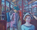 20th Century Swedish School 'Train'