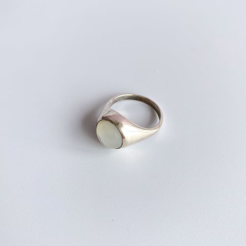 Image of LUINY Wavy ring & Luna Perla ring