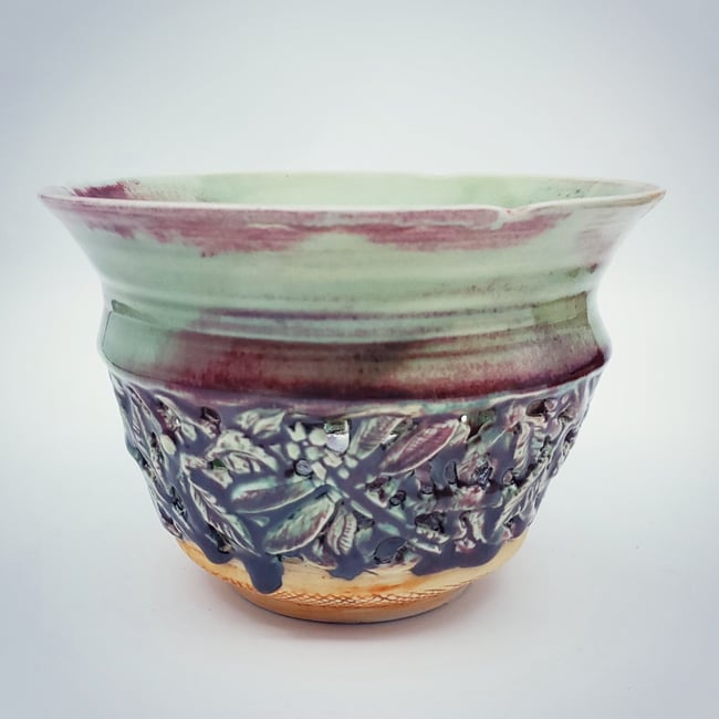 Natures Nest  Dragonfly Porcelain Luminary