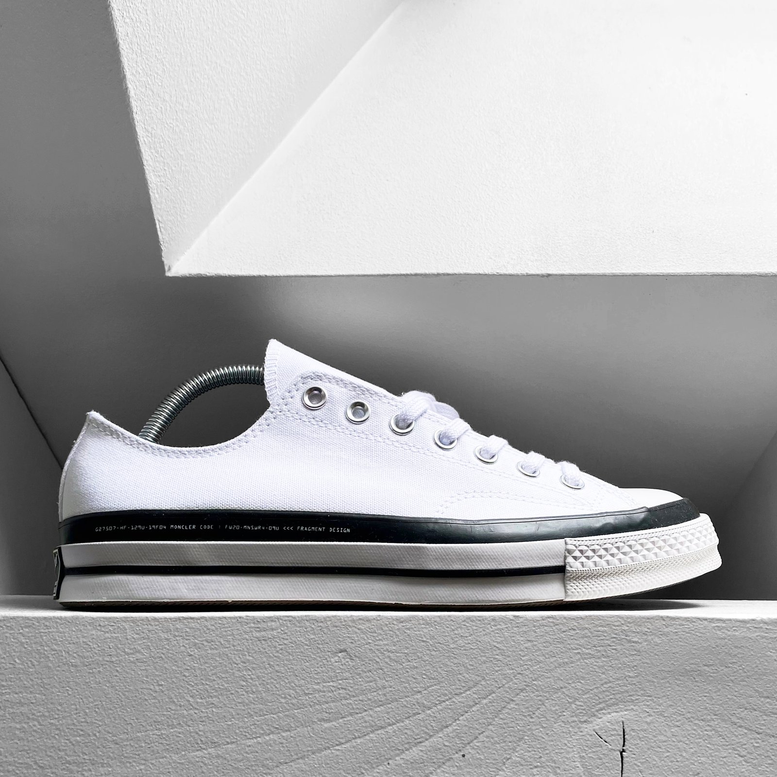 Converse Chuck Taylor All-Star 70s Ox 7 Moncler Fragment White