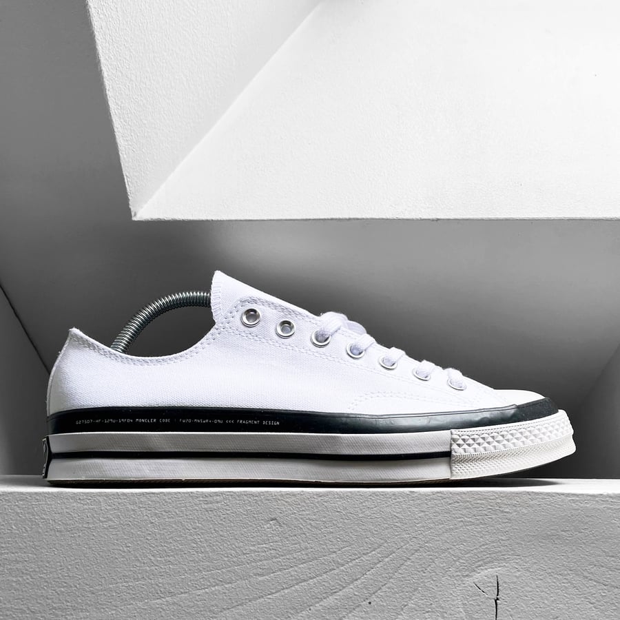 Image of Converse Chuck Taylor All-Star 70s Ox 7 Moncler Fragment White
