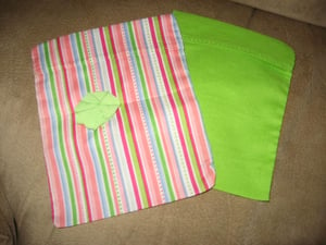 Image of Eco-Friendly, 100% cotton reusable baggies - Set of 2, Various Patterns