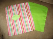 Image of Eco-Friendly, 100% cotton reusable baggies - Set of 2, Various Patterns