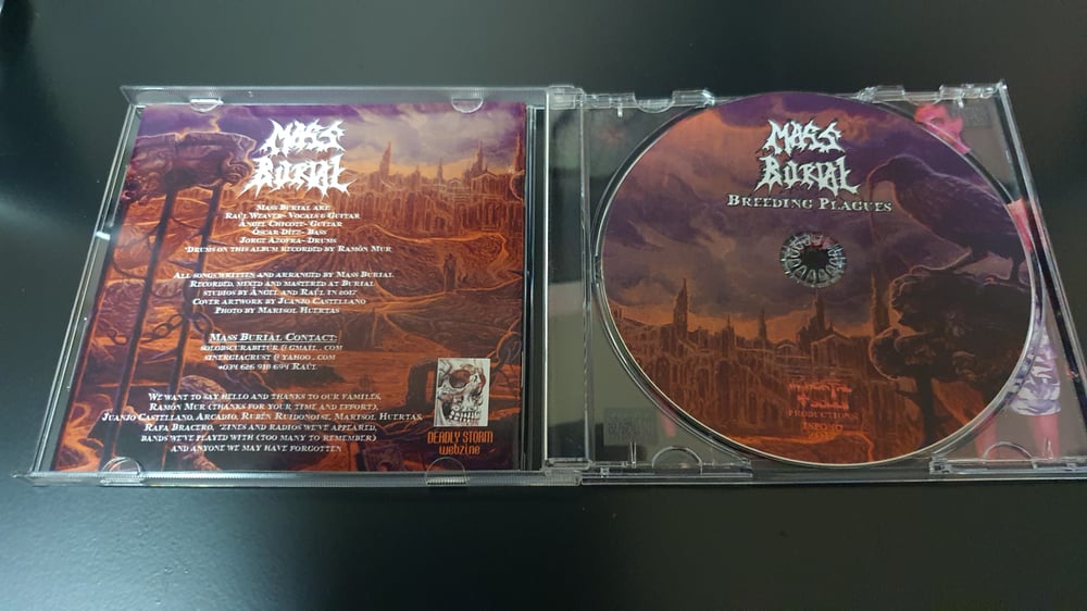 MASS BURIAL - BREEDINF PLAGUES CD