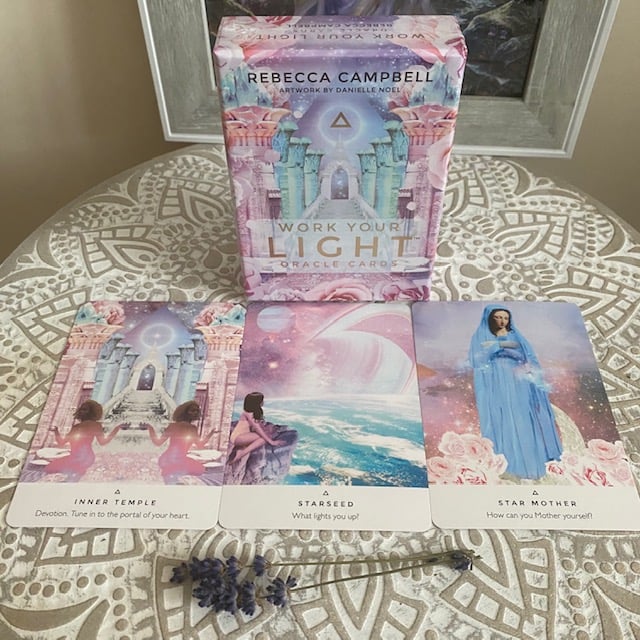 Oracle Cards - Star Temple, Magickal Spell Cards, Work Your Light ...