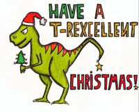 T-Rex Christmas 