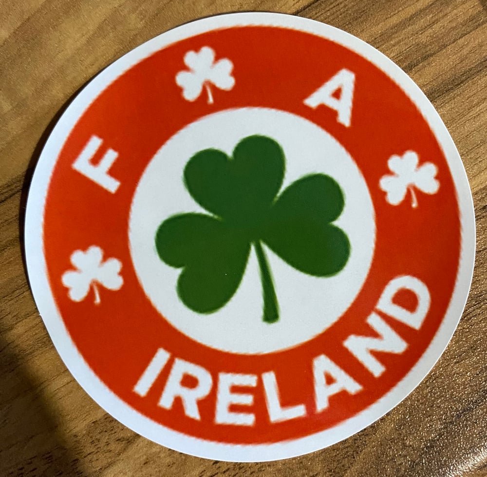 Ireland Retro Crest stickers type 2