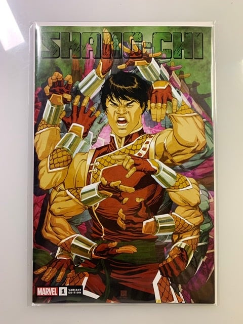 Image of SHANG-CHI #1 SIGNED exclusive retail variant cover
