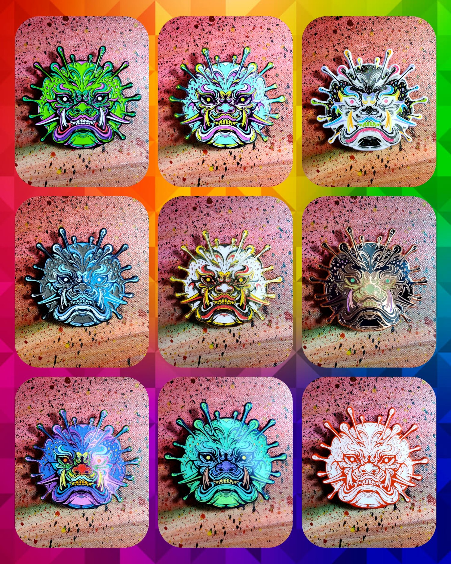 Image of ☣🦠👹 Virus-O Collectors Set 👹🦠☣ (Last One!)