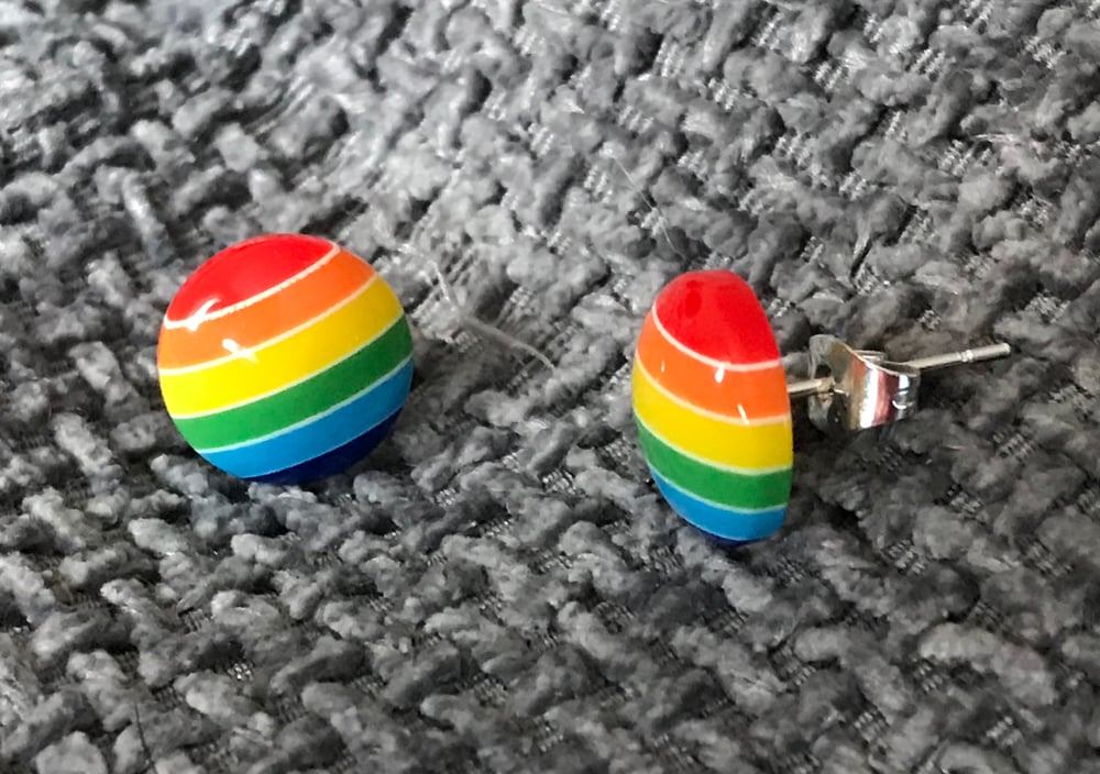 Image of Rainbow studs 