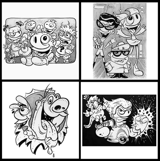 Image of Inktober drawings!