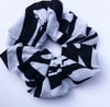 Zebra medium scrunchie 