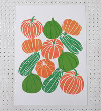 Image 2 of Pumpkins Screenprint