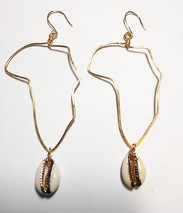 Image of Africa & Cowrie Shell Drip