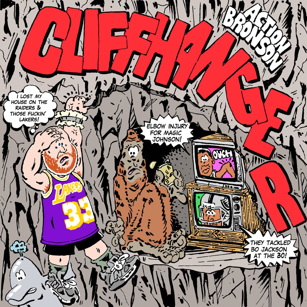Image of ACTION BRONSON CLIFFHANGER PRINT