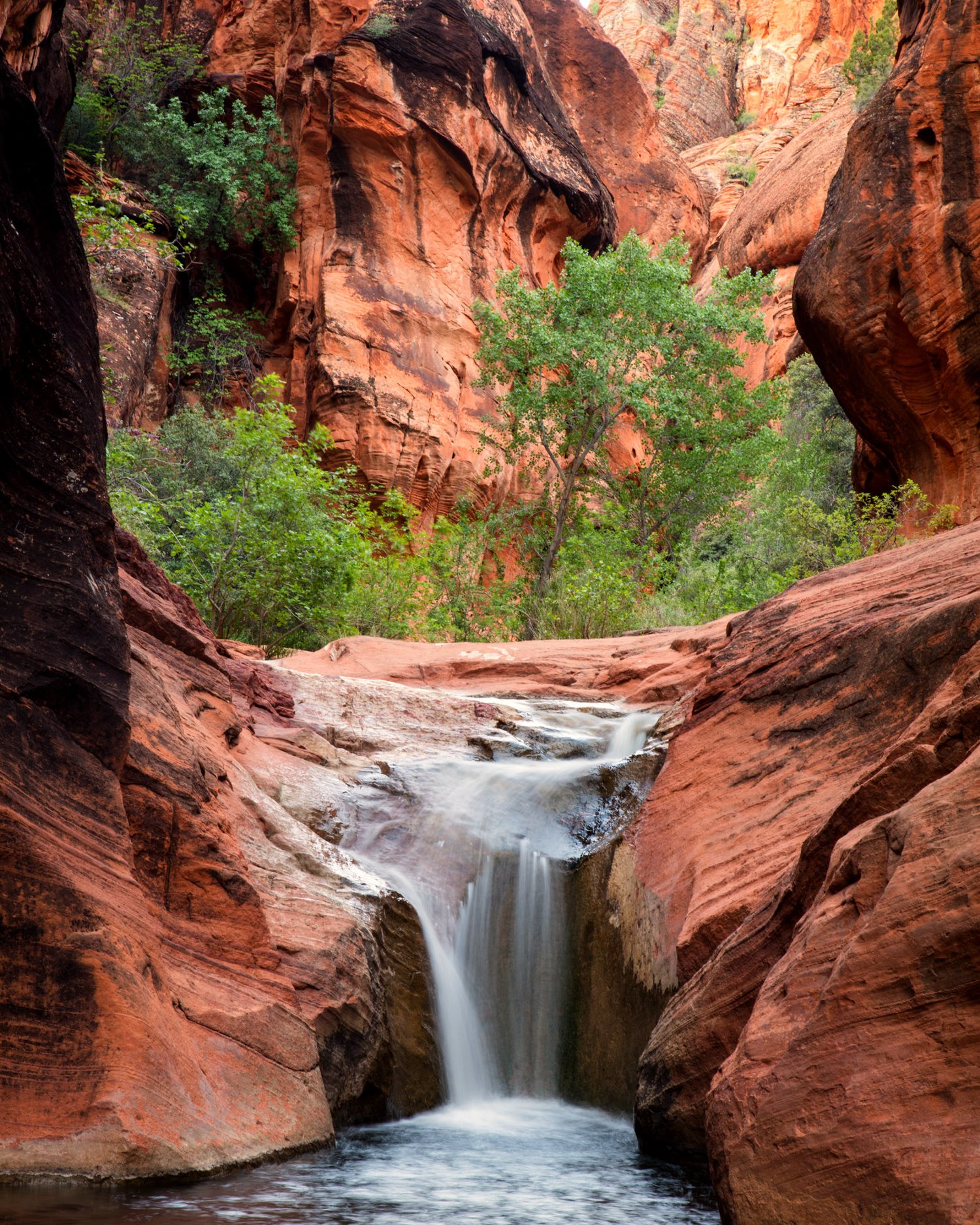 Image of Red Cliffs Waterfall