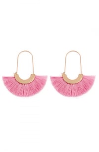 Image 4 of Color Me Cute Tassel Earrings