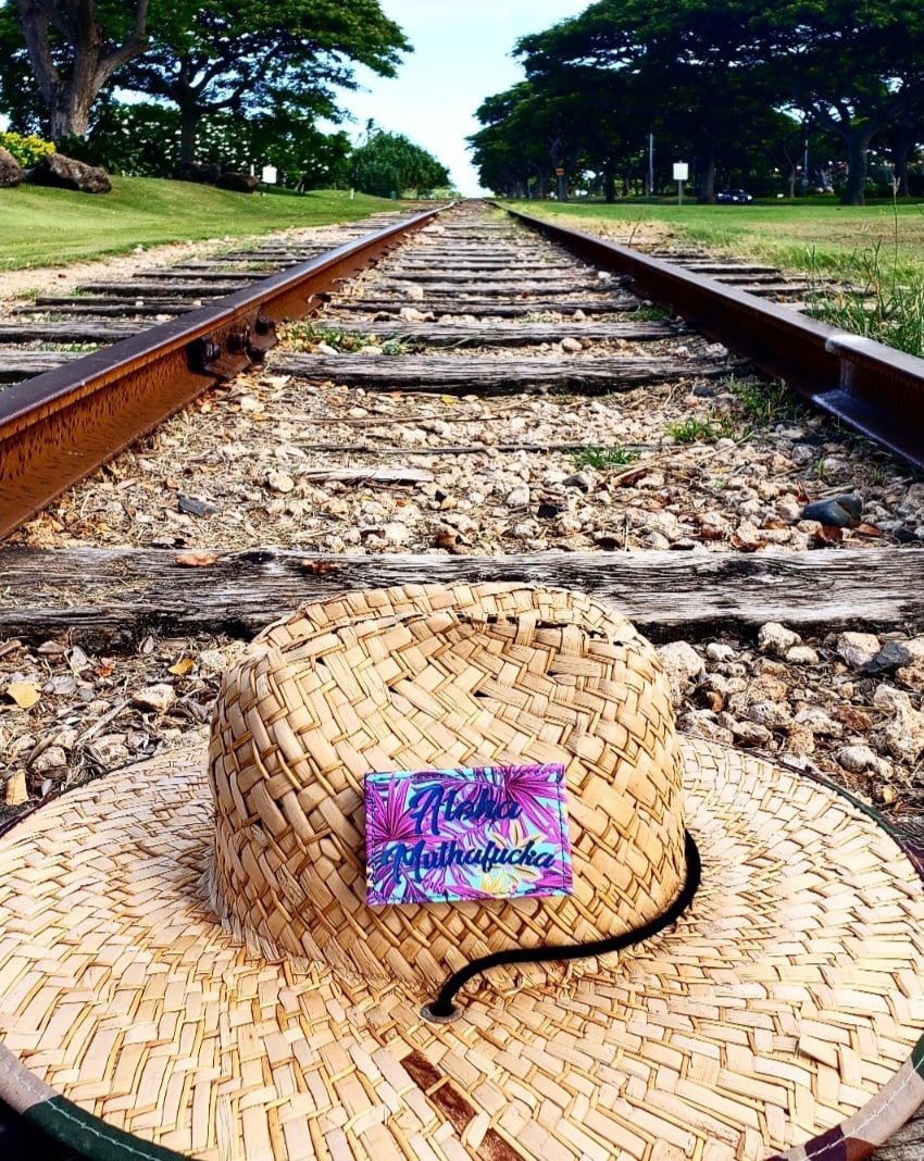 New! Aloha Muthafucka laser cut | Golden Tiger Workz