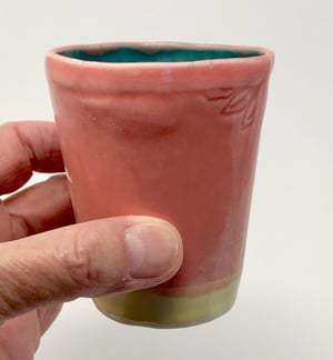 Image of Small Tumbler - Red/Yellow