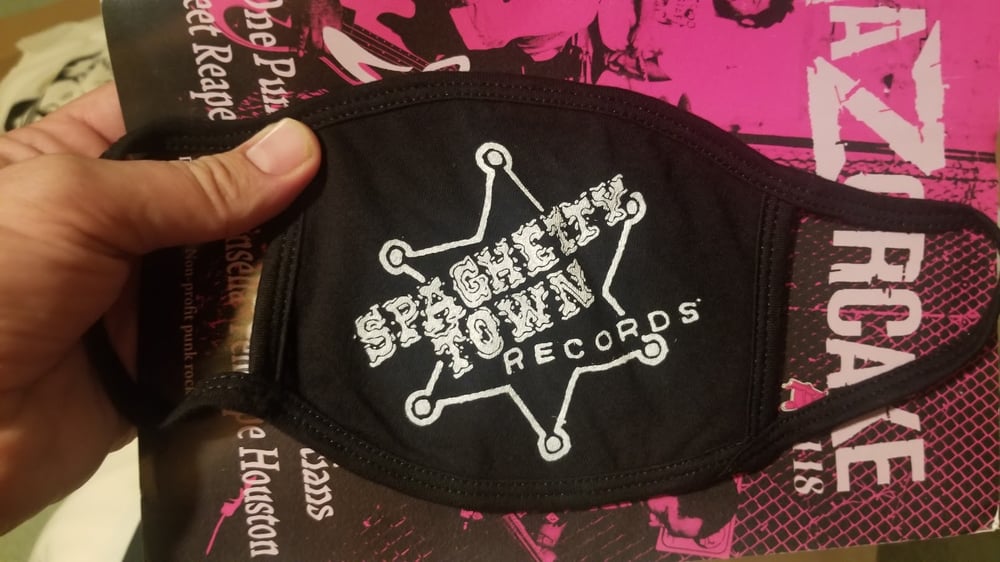 Spaghetty Town Records Covid Mask