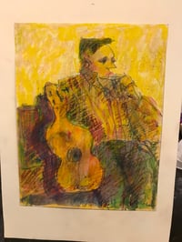 “Guitarist on a Monday” 