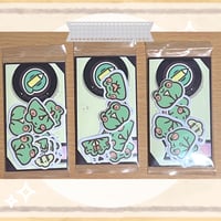 Image 1 of Emoji Sticker Vinyl Froggo Pack