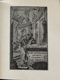 Image 12 of Le grand et le petit Albert secrets de magie naturelle et cabalistique, 1970.275p.
