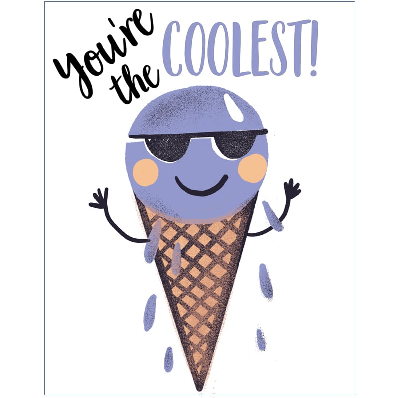 Image of You're the coolest! card