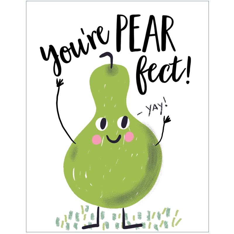 Image of You're PEARfect! Card
