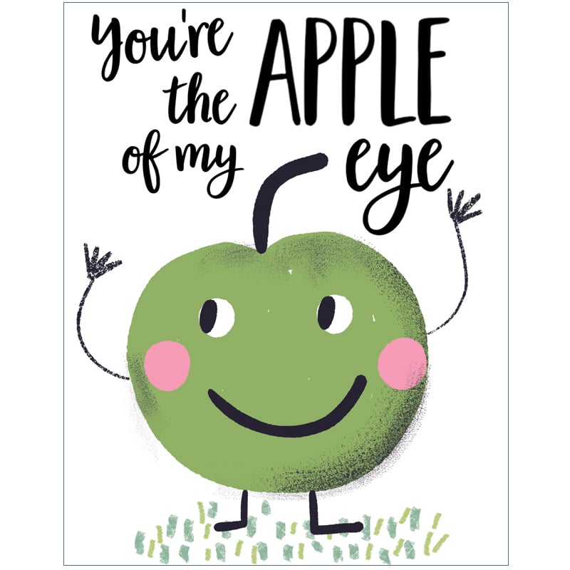 Image of You're the Apple of my eye! Card
