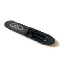Image 3 of Tweezers in Leather Pouch
