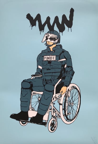 Image of Disabled To Solve The Real Crime (Edition of 30)