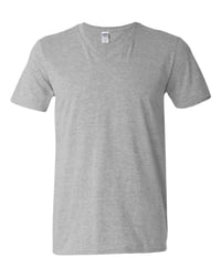 Gildan - Softstyle® V-Neck T-Shirt - 64V00 SPORT GREY