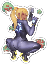 Samus Sticker