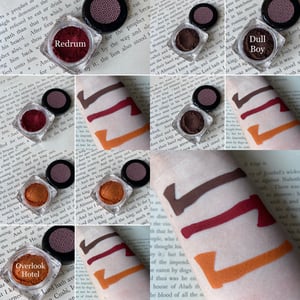 Image of Shine Collection -  Horror Movie Inspired Matte Shimmer Eyeshadow - Eyes Bold Looks Gothic