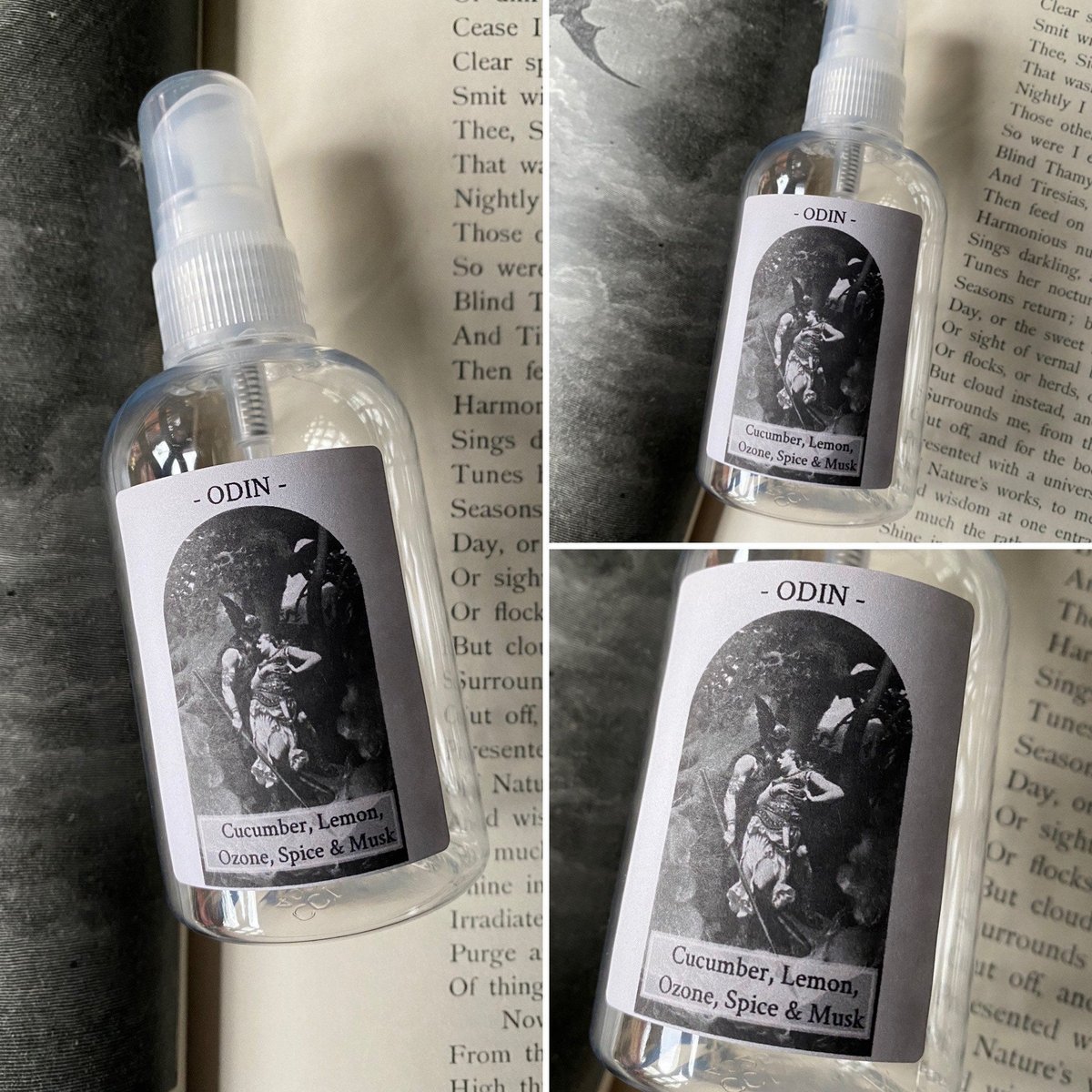 Image of Odin - Country Gothic Vegan Perfume Collection - Witch Gothic Goth - Handmade