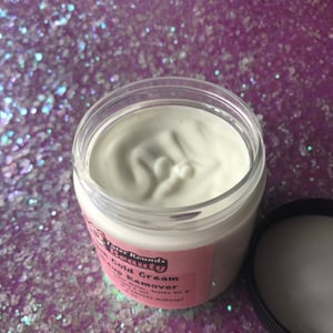 Image of Vegan Cold Cream Makeup Remover - Made with Lavender Water Jojoba Oil &amp; Vitamin E - 4 OUNCES