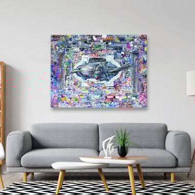 Image of The surrender of Lee (reverse mandala) limited 1 of 5 artist proofs