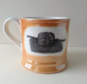 Present for knitting well mug