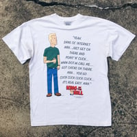 Original 1997 King Of The Hill Stanley Desantis Tee.