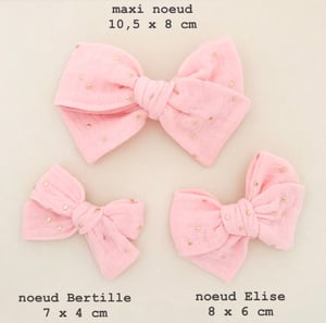 Image of Barrette & bloomer double gaze bleu gris