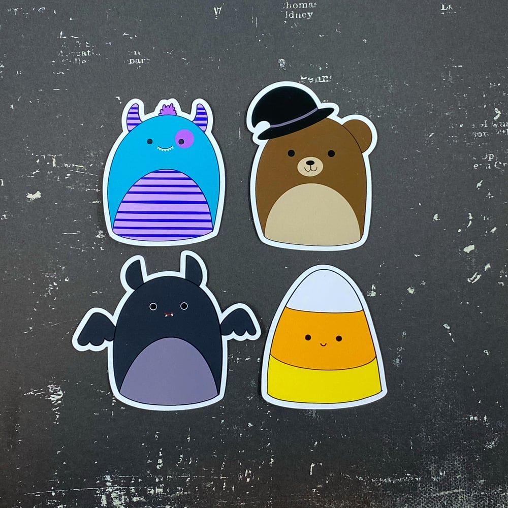 Image of Halloween Squishmallow Stickers