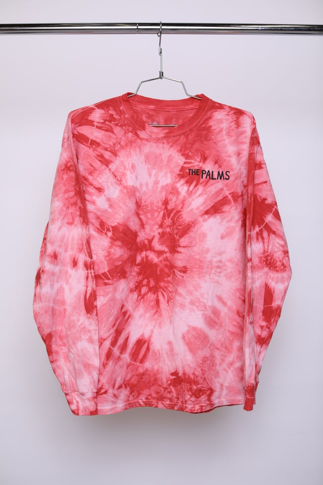The Palms Long Sleeve Hand Tie Dye 