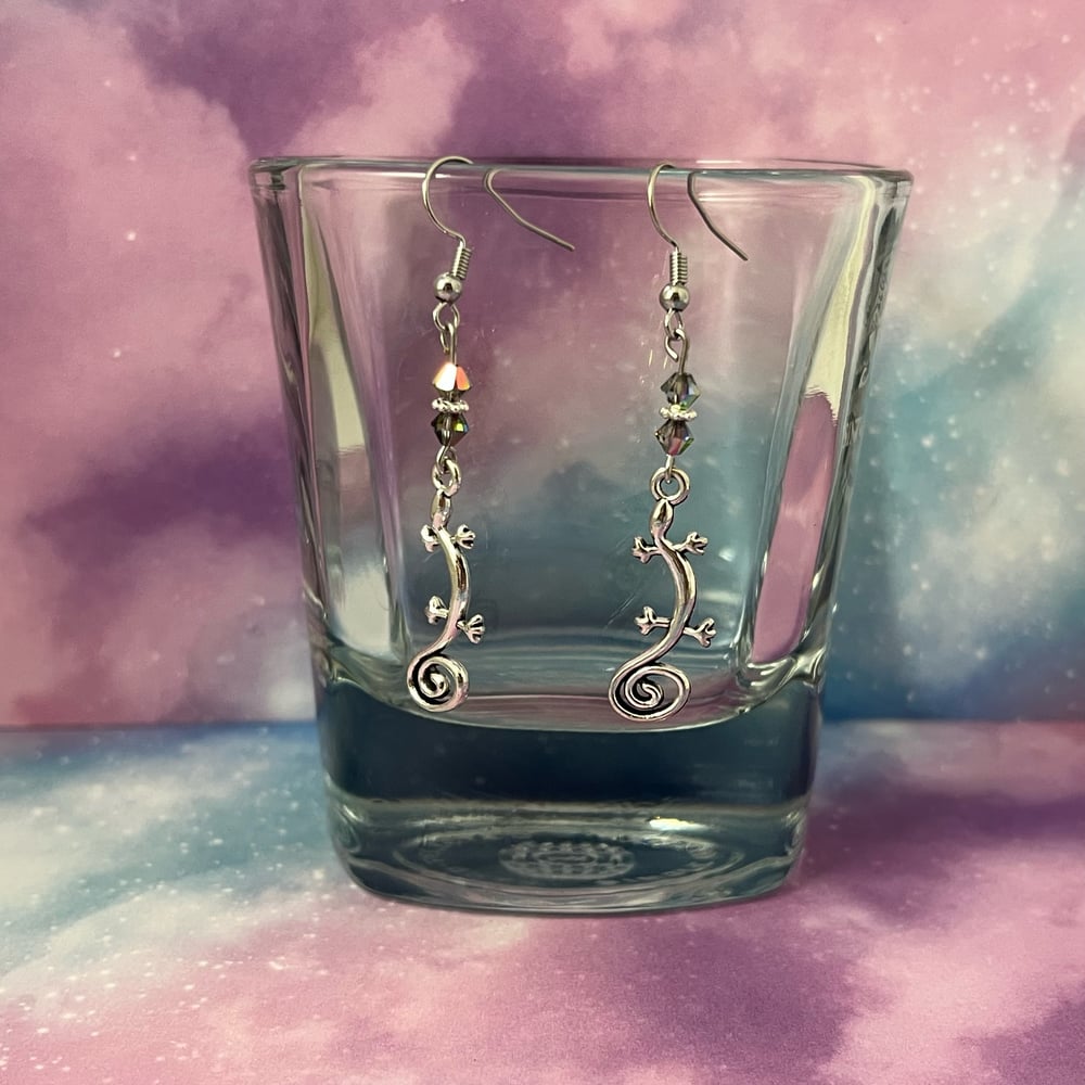 Image of Lizard Earrings