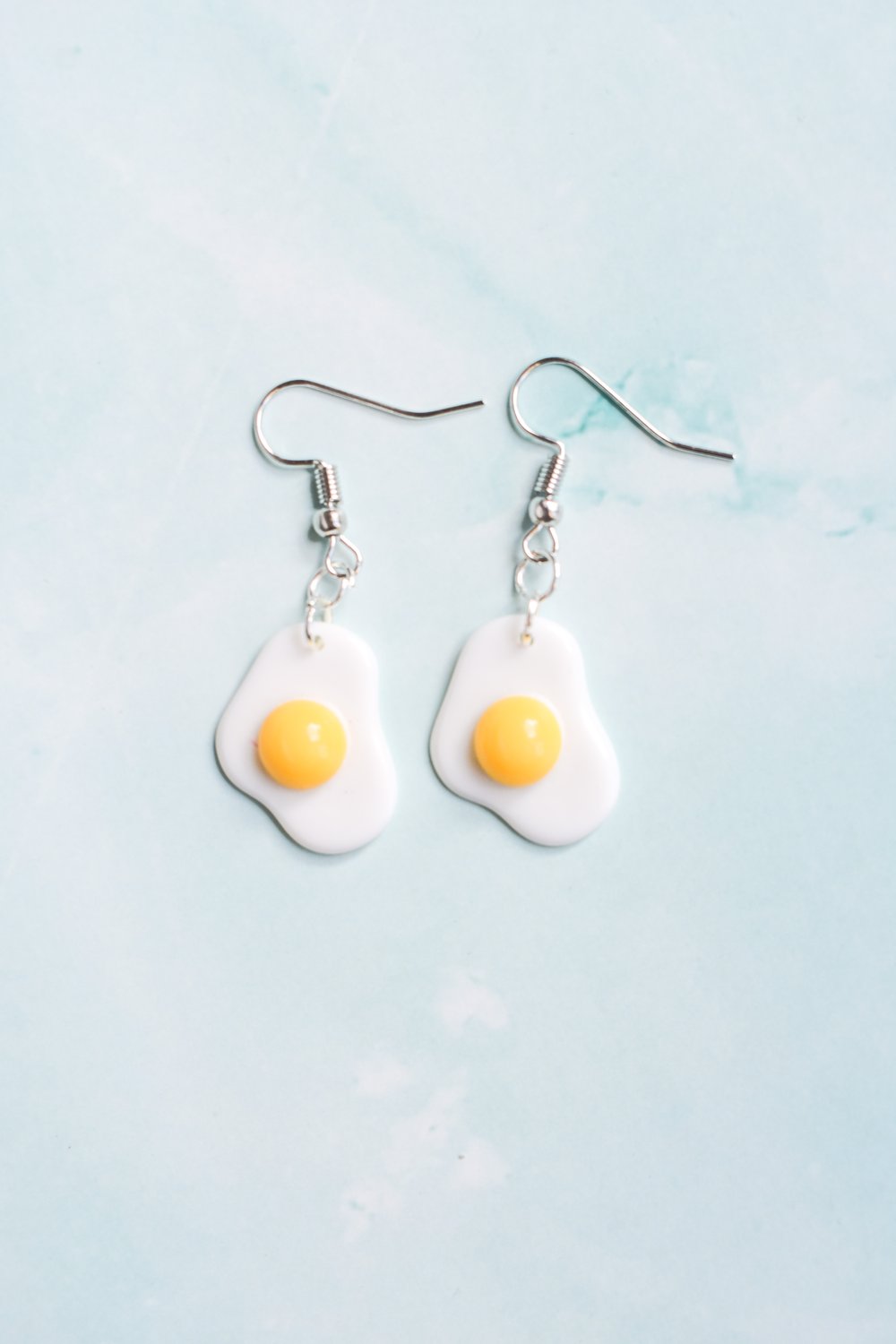 Image of Fried Egg Earrings