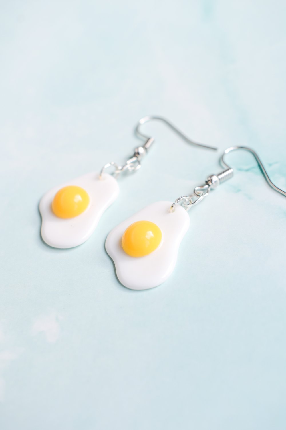 Image of Fried Egg Earrings