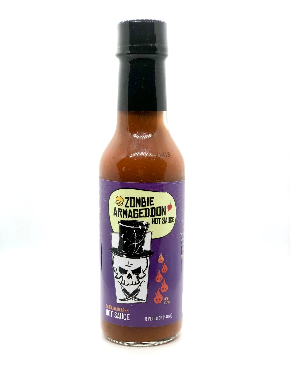 Image of *NEW ITEM* Zombie Armageddon Hot Sauce